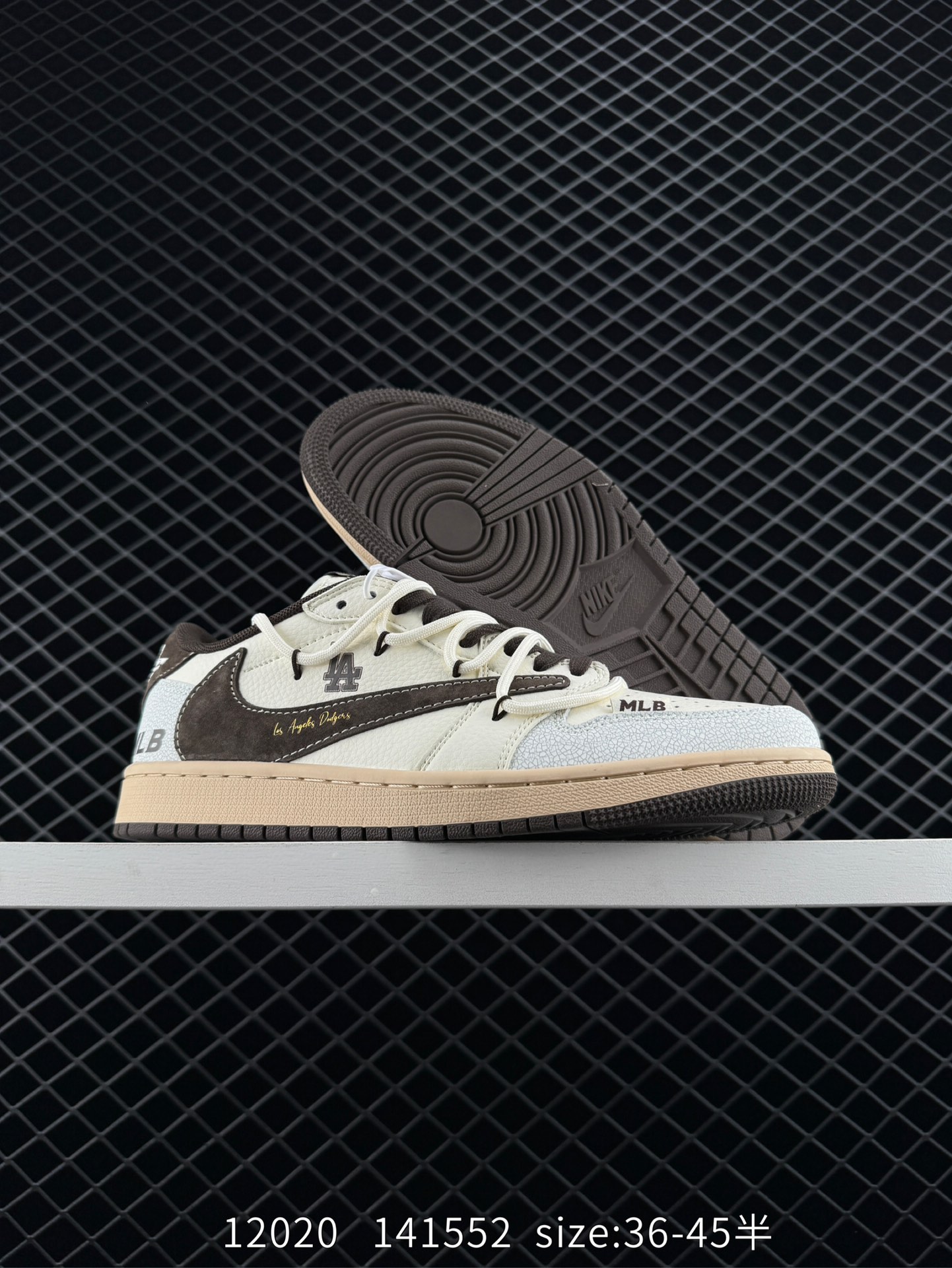 Travis Scott x Air Jordan 1 ” Reverse Mocha “